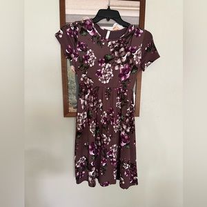 Pink blush maternity dress